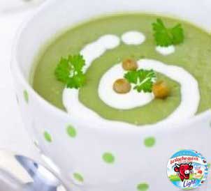 Potage a la salade verte